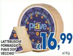 DEM Lattebusche formaggio piave dop vecchio offerta
