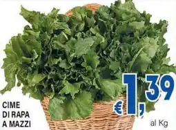 DEM Cime di rapa a mazzi offerta