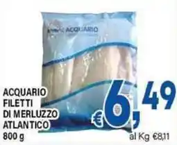 DEM Acquario filetti di merluzzo atlantico offerta