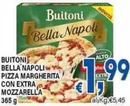 DEM Buitoni bella napoli pizza margherita con extra mozzarella offerta