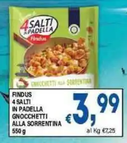 DEM Findus 4 salti in padella gnocchetti alla sorrentina offerta