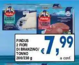 DEM Findus 2 fiori di branzino/ tonno offerta