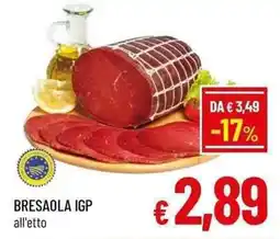 A&O Bresaola igp offerta