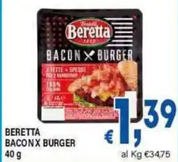 DEM Beretta bacon x burger offerta
