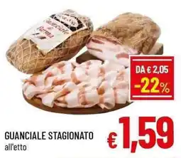 A&O Guanciale stagionato offerta