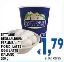 DEM Fattorie degli alburni perline/ fior di latte italiano offerta