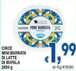 DEM Circe mini burrata di latte di bufala offerta