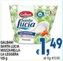 DEM Galbani santa lucia mozzarella la leggera offerta