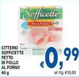 DEM Citterio sofficette petto di pollo al forno offerta