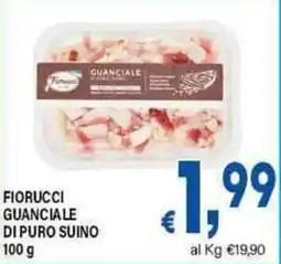 DEM Fiorucci guanciale di puro suino offerta