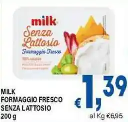 DEM Milk formaggio fresco senza lattosio offerta
