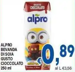 DEM Alpro bevanda disoia gusto cioccolato offerta