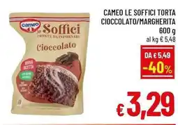 A&O Cameo le soffici torta cioccolato/margherita offerta