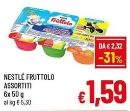 A&O Nestlé fruttolo offerta