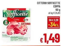 A&O Citterio sofficette coppa offerta