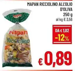 A&O Mapan ricciolino all'olio offerta