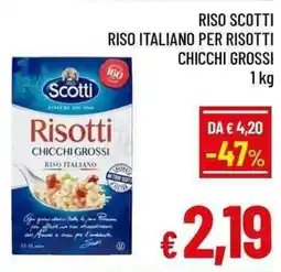 A&O Riso italiano per risotti chicchi grossi offerta