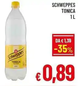 A&O Schweppes tonica offerta
