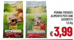 A&O Purina friskies alimento per cani offerta