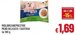 A&O Migliorcaneprestige menù delicato / gustoso offerta