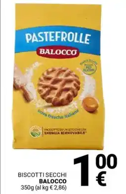 Supermercati Gulliver Biscotti secchi BALOCCO offerta