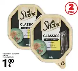 Supermercati Gulliver Cibo umido per gatti SHEBA offerta