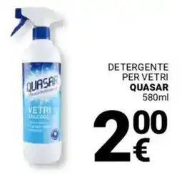 Supermercati Gulliver Detergente per vetri QUASAR offerta