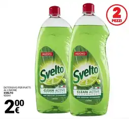 Supermercati Gulliver Detersivo per piatti al limone SVELTO offerta