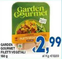 DEM Garden gourmet filetti vegetali offerta