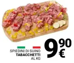 Supermercati Gulliver Spiedini di suino TABACCHETTI offerta