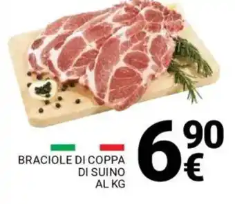 Supermercati Gulliver Braciole di coppa di suino offerta