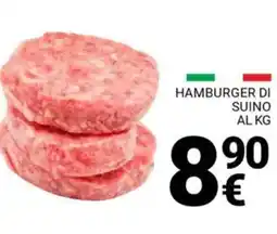 Supermercati Gulliver Hamburger di suino offerta