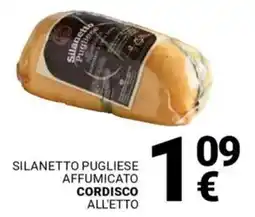 Supermercati Gulliver Silanetto pugliese affumicato CORDISCO offerta