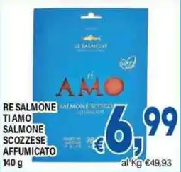 DEM Re salmone almone scozz tiamo salmone scozzese affumicato offerta