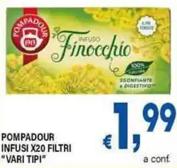 DEM Pompadour infusi x20 filtri offerta