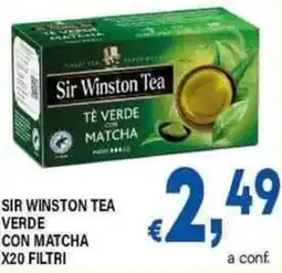 DEM Sir winston tea verde con matcha offerta