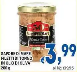 DEM Sapore di mare filetti di tonno in olio di oliva offerta