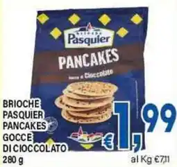 DEM Brioche pasquier pancakes gocce di cioccolato offerta