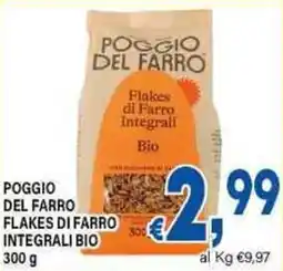 DEM Poggio del farro flakes di farro integrali bio offerta