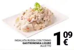 Supermercati Gulliver Insalata russa con tonno GASTRONOMIA LIGURE offerta