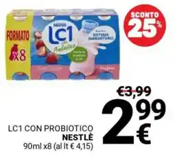 Supermercati Gulliver Lc1 con probiotico NESTLÉ offerta