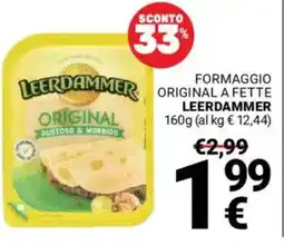 Supermercati Gulliver Formaggio original a fette LEERDAMMER offerta