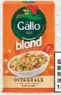 DEM Gallo blond riso integrale offerta