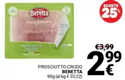 Supermercati Gulliver Prosciutto crudo BERETTA offerta