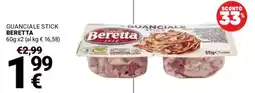 Supermercati Gulliver Guanciale stick BERETTA offerta
