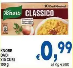 DEM Knorr dadi x10 cubi offerta