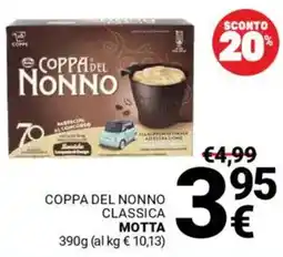 Supermercati Gulliver Coppa del nonno classica MOTTA offerta