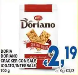 DEM Doria doriano cracker con sale iodato/integrale offerta