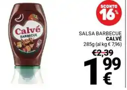 Supermercati Gulliver Salsa barbecue CALVÉ offerta