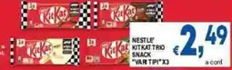 DEM Nestle kitkat trio snack x3 offerta